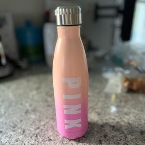VS VICTORIAS SECRET PINK METAL WATER BOTTLE 17oz